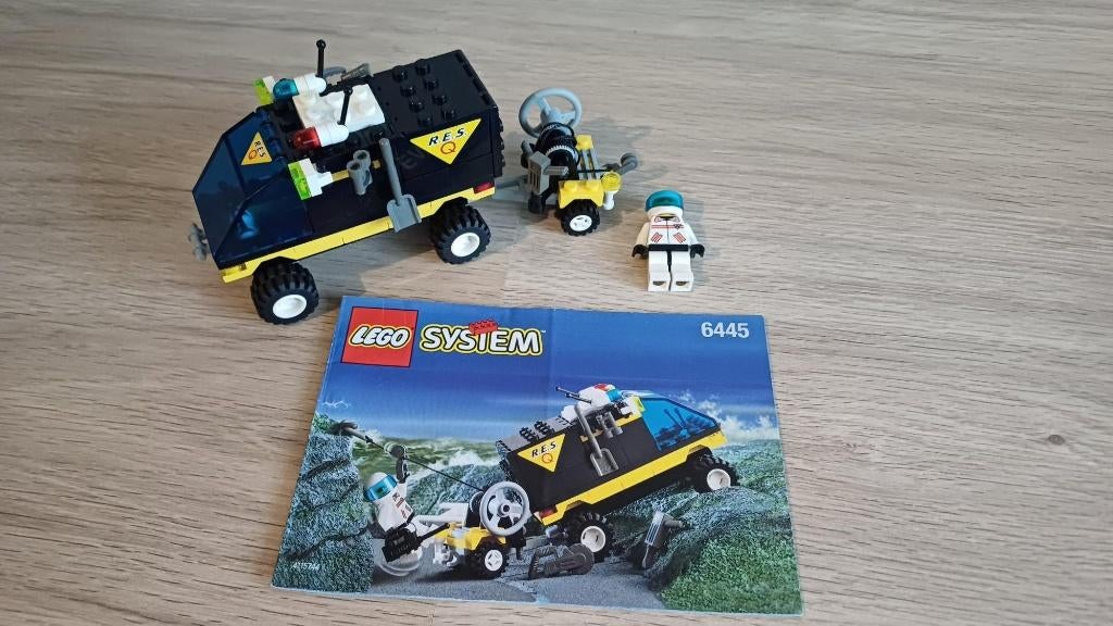 Lego 6445 - Emergency Evac, Ophalen of Verzenden, Gebruikt, Complete set, Lego