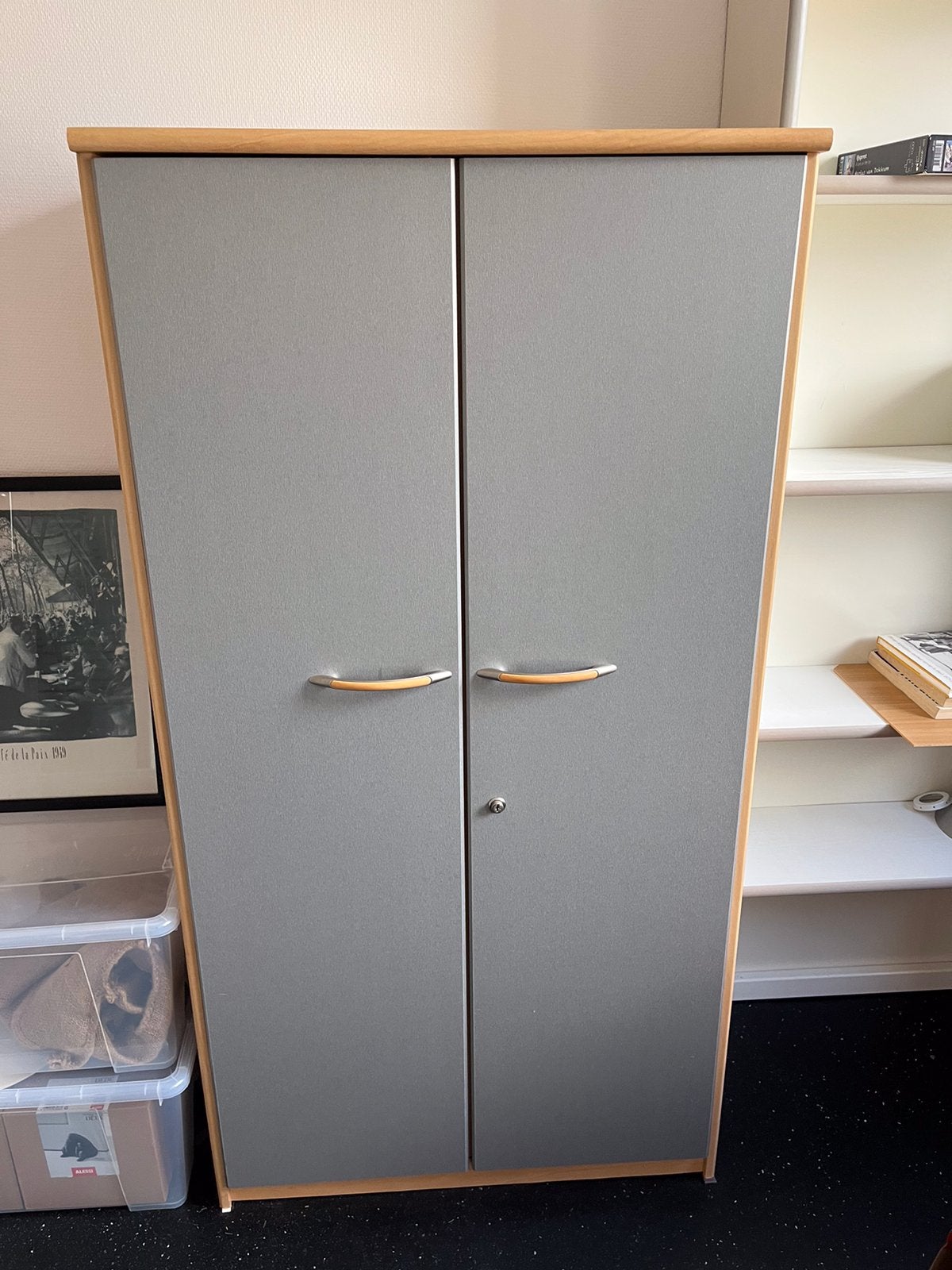 Kantoorkast multi-inzetbaar, Ophalen, Overige materialen, Met deur(en), 50 tot 100 cm