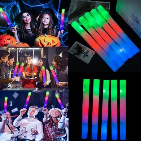 30 stuks LED foam sticks, Ophalen of Verzenden, Nieuw, Feestartikel, Geboorte of Huwelijk