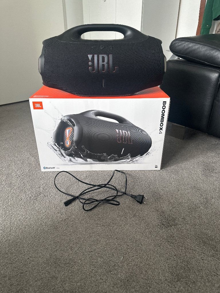 Jbl boombox 4, Audio, Tv en Foto, Luidsprekers, JBL, Party speaker, Nieuw, Inclusief kabels