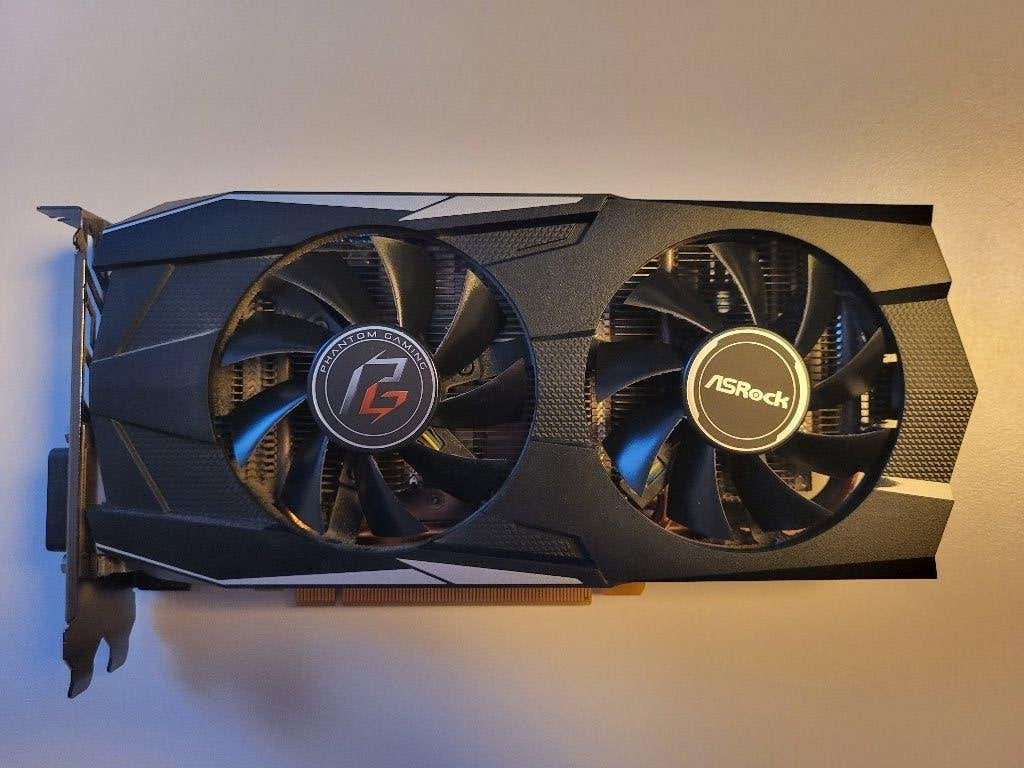 ASRock Phantom Gaming D Radeon RX580 8G OC, PCI-Express 3, Gebruikt, AMD, HDMI