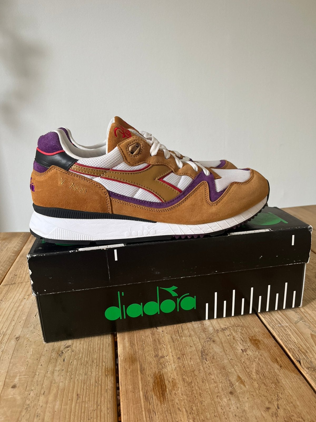 Patta Diadora perfecte staat als nieuw maat 46, Zwart, Ophalen of Verzenden, Sneakers of Gympen, Zo goed als nieuw