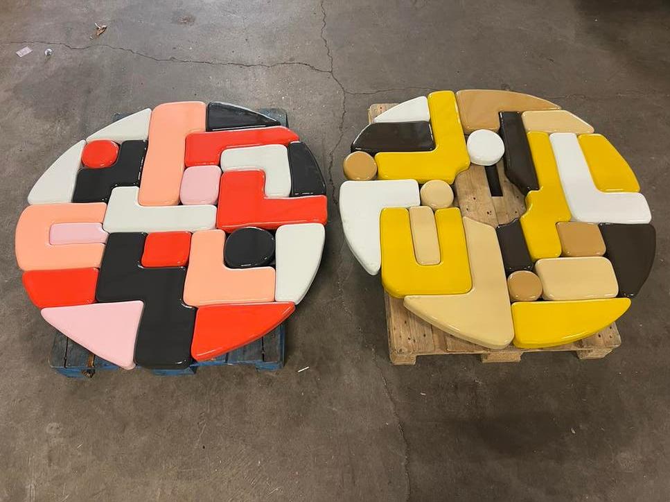 Kunstwerk voor aan de muur 120cm restaurant, Ophalen