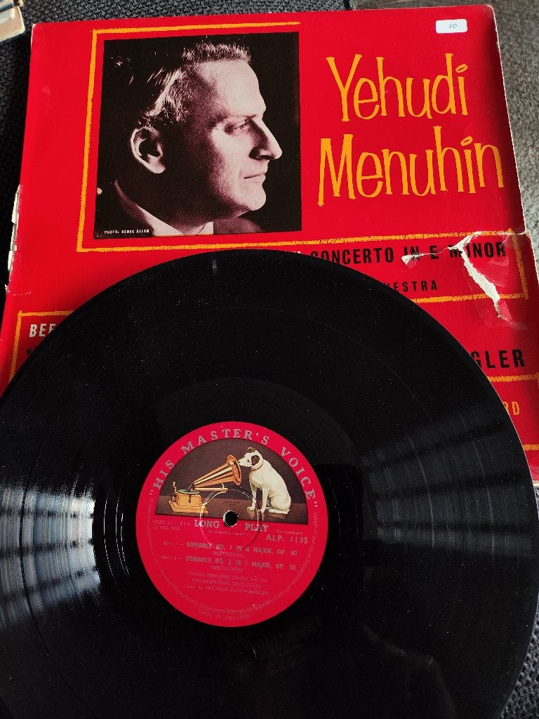 Yehudi Menuhin Mendelssohn in nette staat, Cd's en Dvd's, Vinyl | Klassiek, Kamermuziek, Ophalen of Verzenden, Zo goed als nieuw