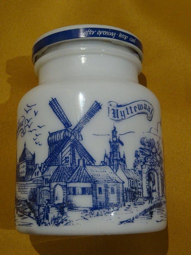 Uyttewaal mosterd pot gevraagd oude mosterdpot Uyttewaal, Verzamelen, Ophalen of Verzenden, Gebruikt, Verpakking