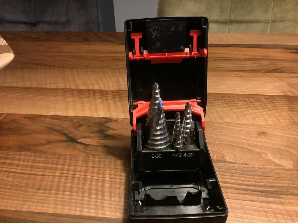 Stappenboren, Ophalen of Verzenden, Zo goed als nieuw