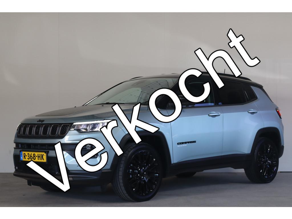 Jeep Compass 1.5T e-Hybrid S NL-Auto! Apple Car-Play I Camer, Auto's, Jeep, Bedrijf, Te koop, Compass, 360° camera, ABS, Adaptive Cruise Control