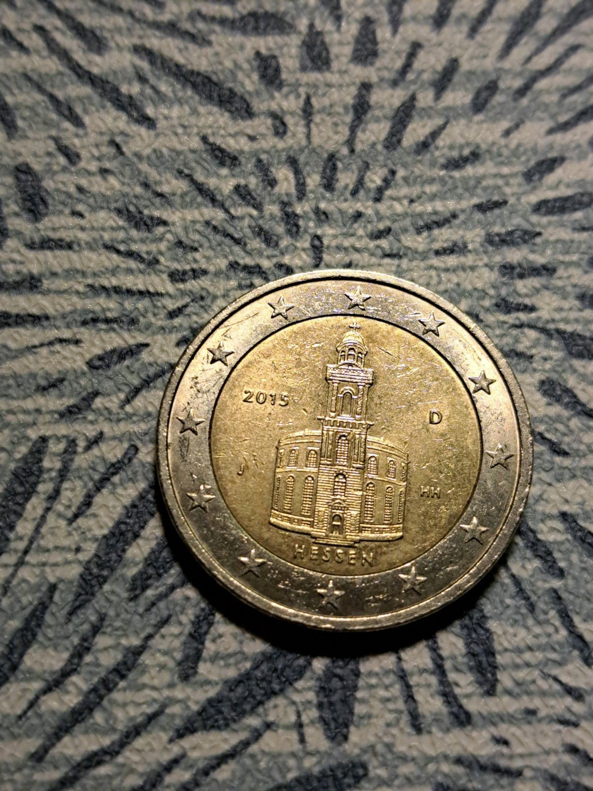 2 euro cc Duitsland Hessen 2015 (J), Ophalen of Verzenden, Duitsland, 2 euro