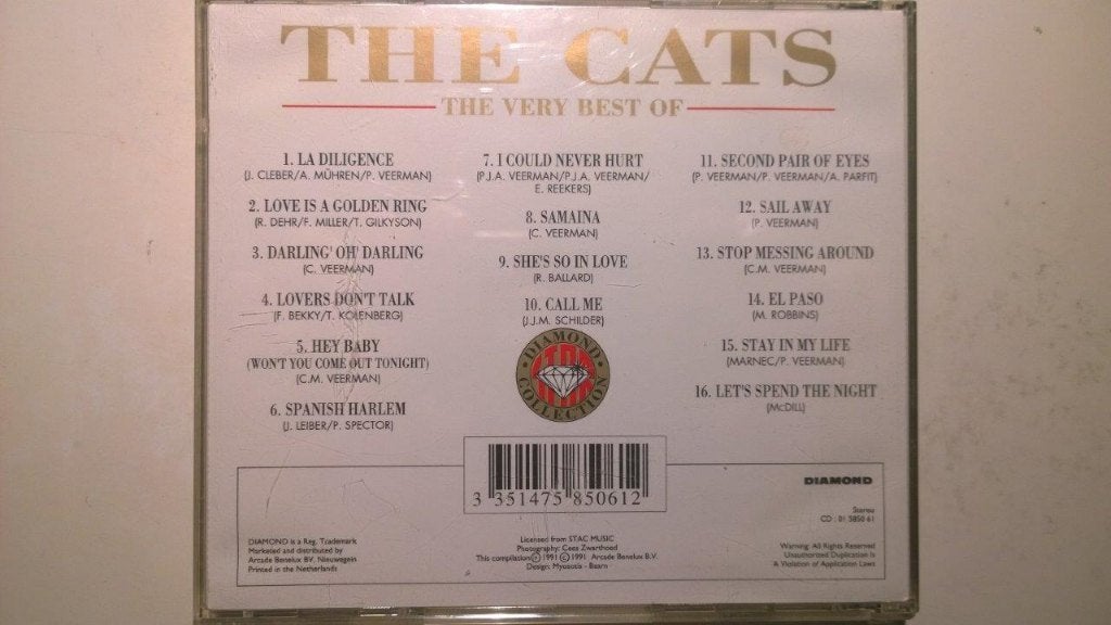 The Cats - The Very Best Of, Ophalen of Verzenden, Zo goed als nieuw, Pop, Album