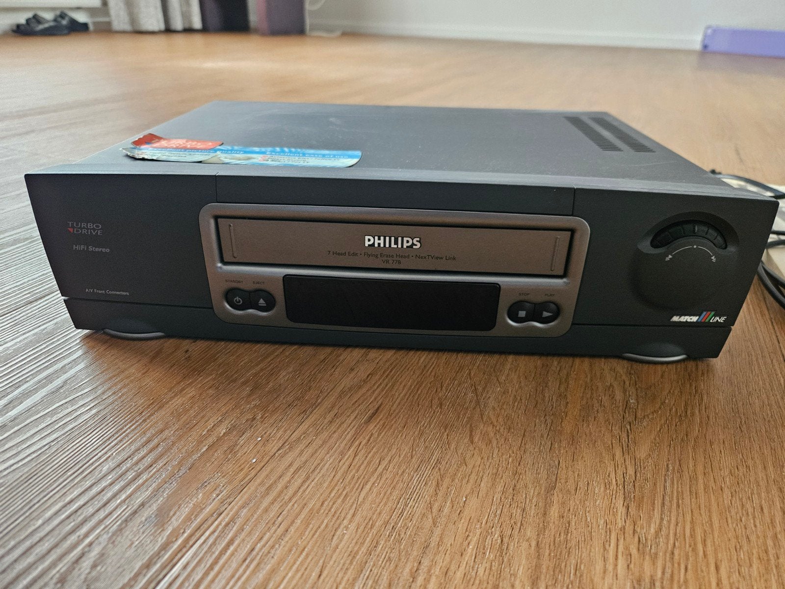 Philips VR778/02 VHS-speler, Audio, Tv en Foto, Ophalen, Gebruikt, VHS-speler of -recorder