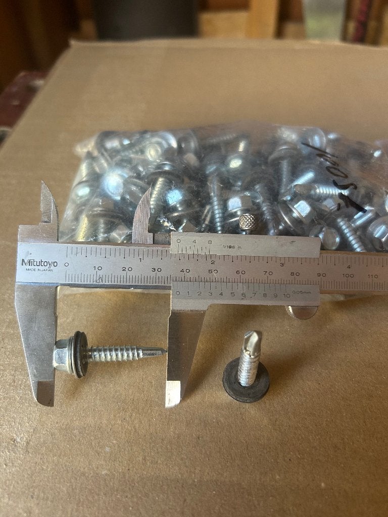 Schroef 6,3x 38, Ophalen, Nieuw, Minder dan 50 mm, Schroeven
