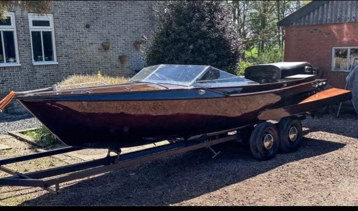 Unieke Speedboot met BMW Dieselmotor en Volvo Penta Staart, Watersport en Boten, Motorboten en Motorjachten, Overige merken, Gebruikt