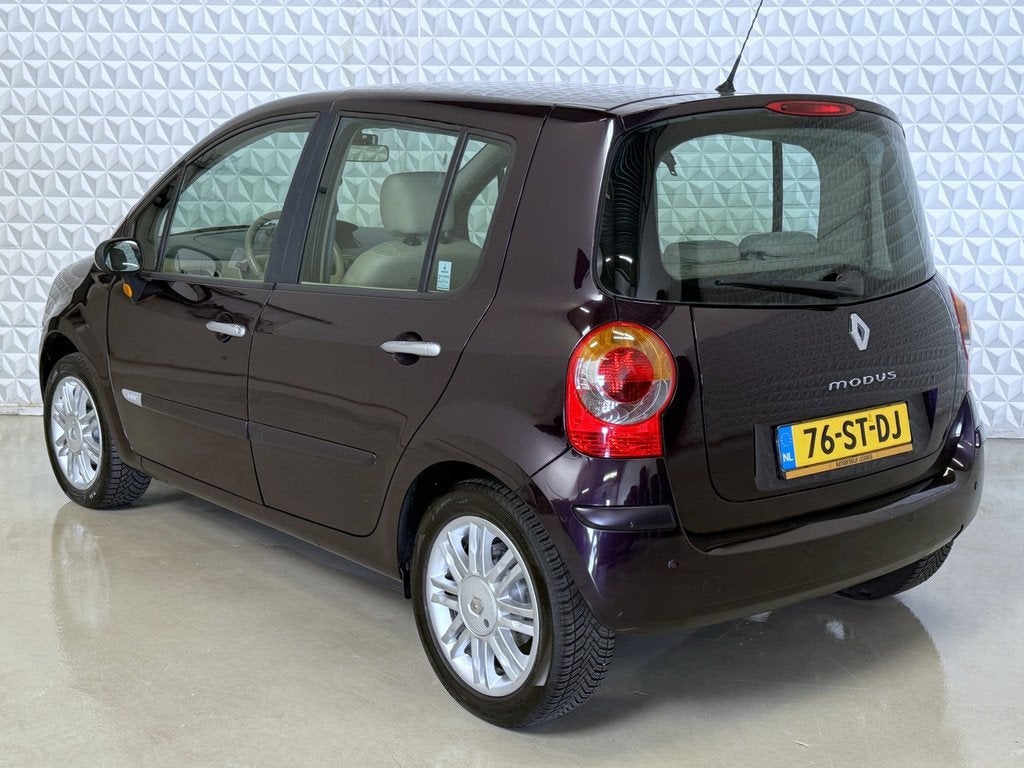 Renault Modus 1.6-16V Initiale AUTOMAAT / 131.000km (2006), Auto's, Renault, Gebruikt, Beige, Automatische klimaatregeling, Bedrijf