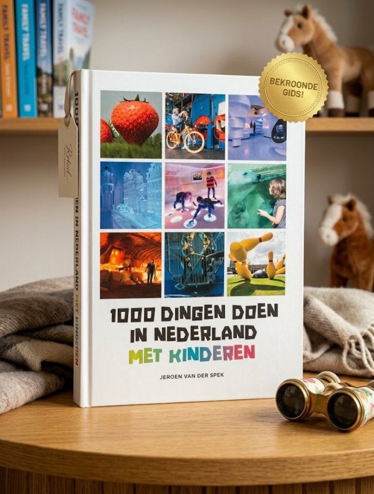 1000 Dingen Doen in Nederland met Kinderen - Jeroen vd Spek, Ophalen of Verzenden, Zo goed als nieuw