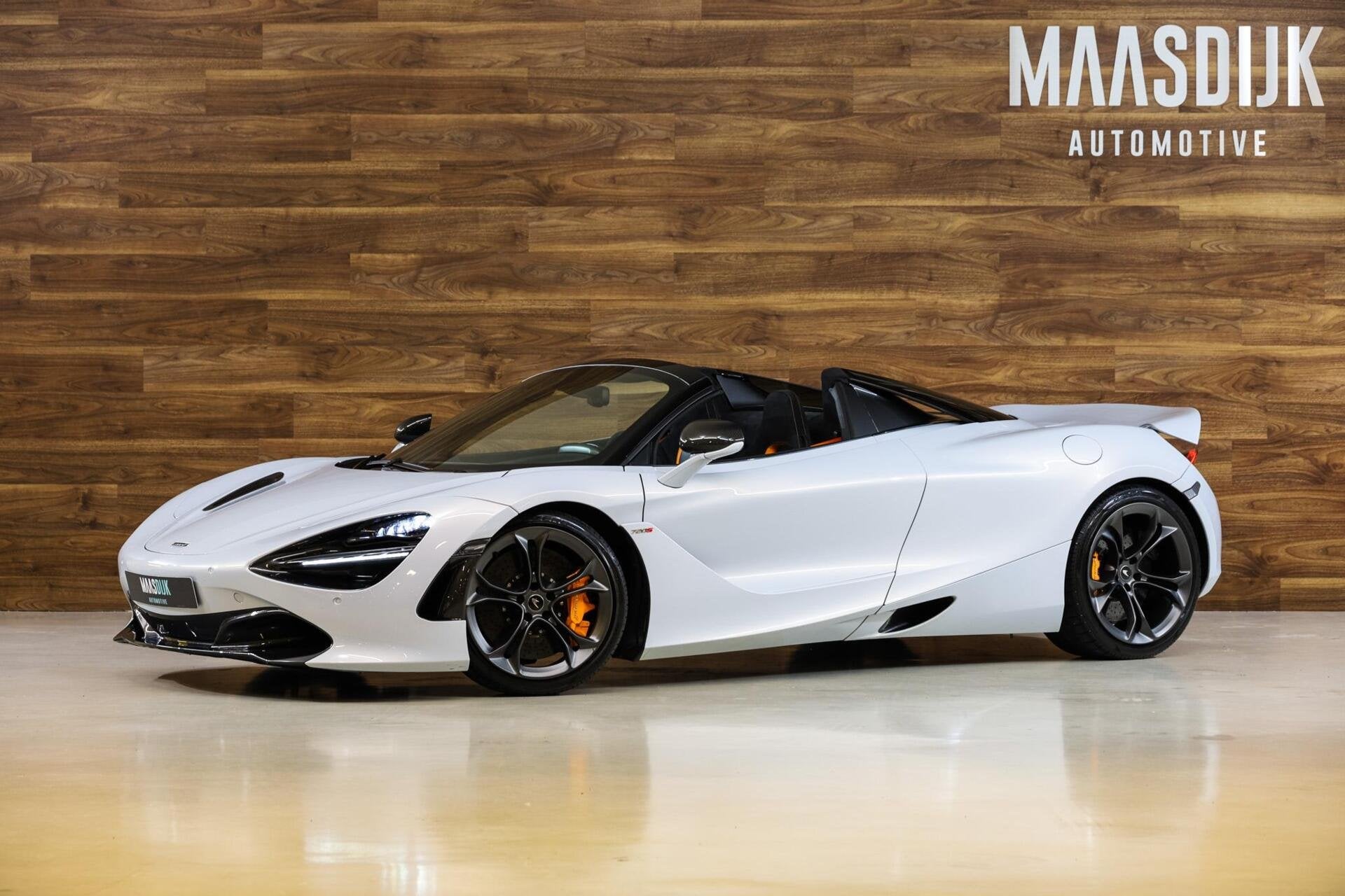 McLaren 720S Spider 4.0 V8 Performance|Carbon|Ceramic|Dealer, Auto's, Automaat, Achterwielaandrijving, Gebruikt, Cabriolet