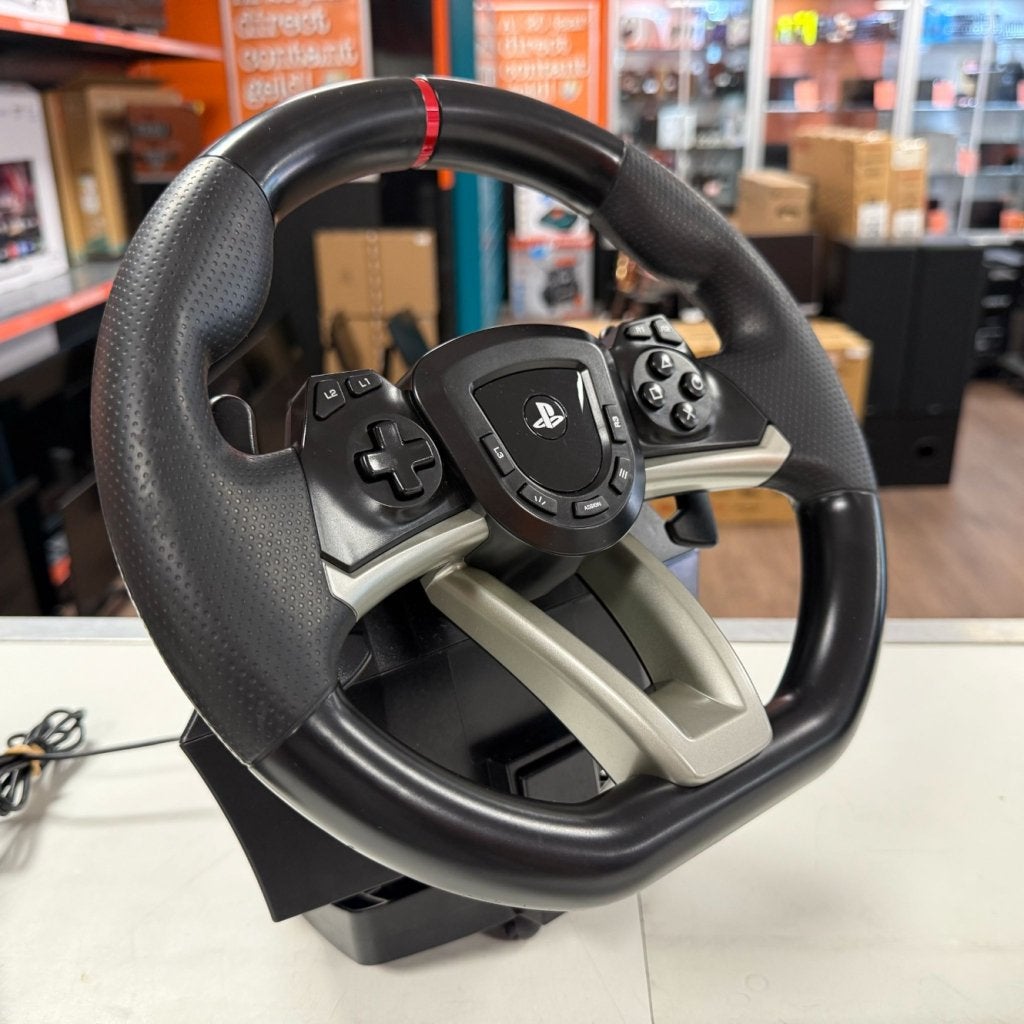 Hori Racing Wheel Apex (RWA) voor PS4/PS5, Hori, Zo goed als nieuw, Info@hori.jp, HORI Co., Ltd.
4-12-15 Taihei, Sumida City
Tokyo 130-0012
Japan
