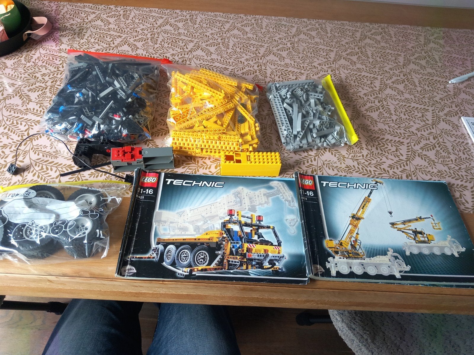 lego technic 8421 mobiele kraan, Ophalen of Verzenden, Zo goed als nieuw, Complete set, Lego