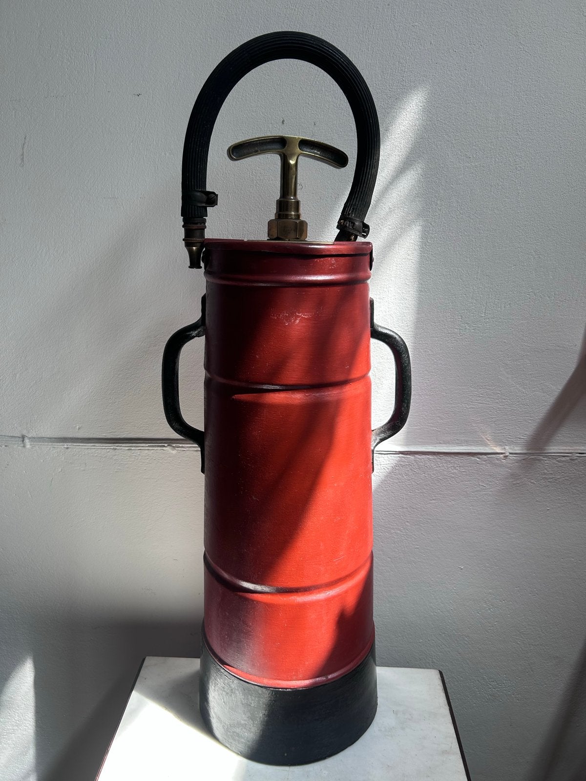 Uiterst Zeldzame Antieke Handpomp Brandblusser uit 1910 –, Ophalen of Verzenden