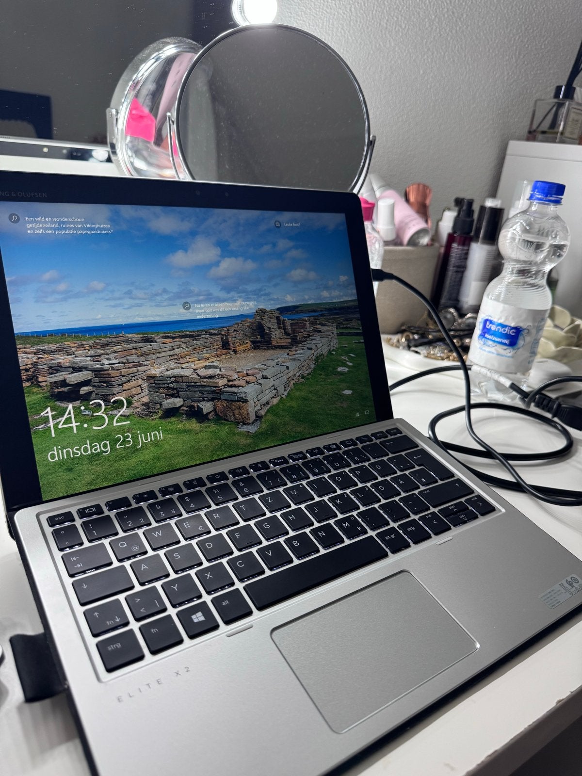 HP Elite x2 1012 G2 tablet/laptop, Ophalen, Gebruikt, 2 tot 3 Ghz, Qwerty
