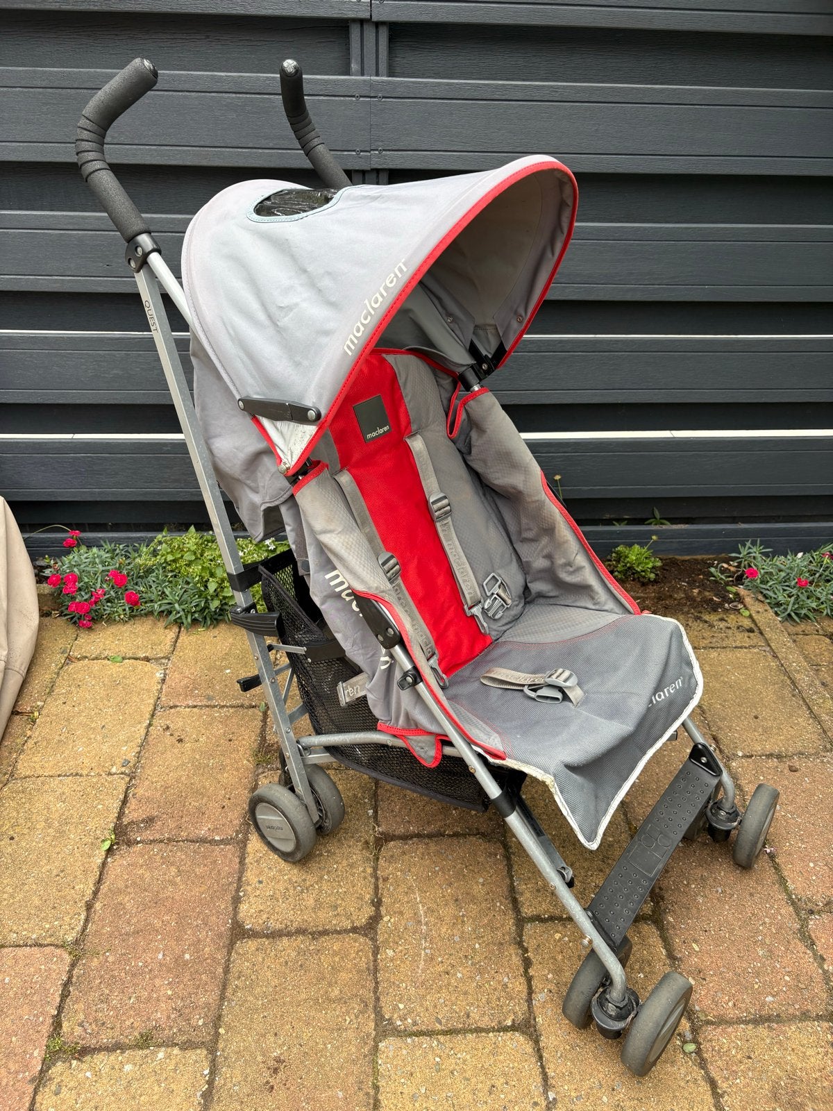 Maclaren Quest Buggy met Regenhoes - Gebruikt, Kinderen en Baby's, Buggy's, Ophalen, Gebruikt, Maclaren, Regenhoes