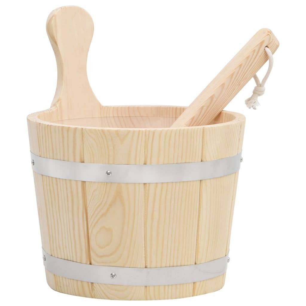 Sauna emmer en lepel grenenhout GRATIS BEZORGD!, Verzenden, Nieuw, Nvt, Nvt