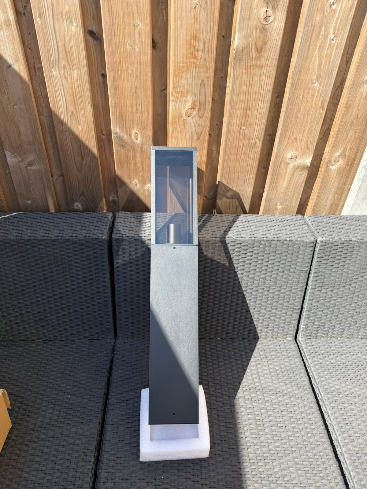 Nieuwe buitenverlichting 2 stuks, Ophalen, Minder dan 50 watt, Staande lamp, Netvoeding