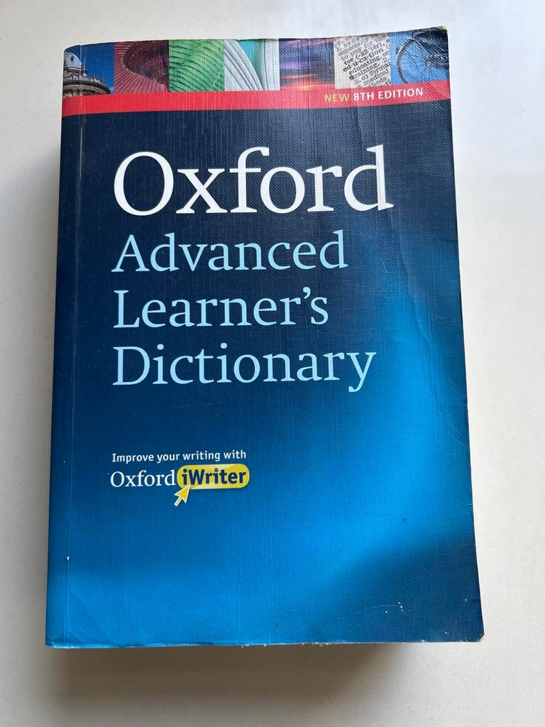 Oxford Advanced Learner's Dictionary 8th Edition, Boeken, Ophalen of Verzenden, Gelezen, Overige uitgevers, Engels