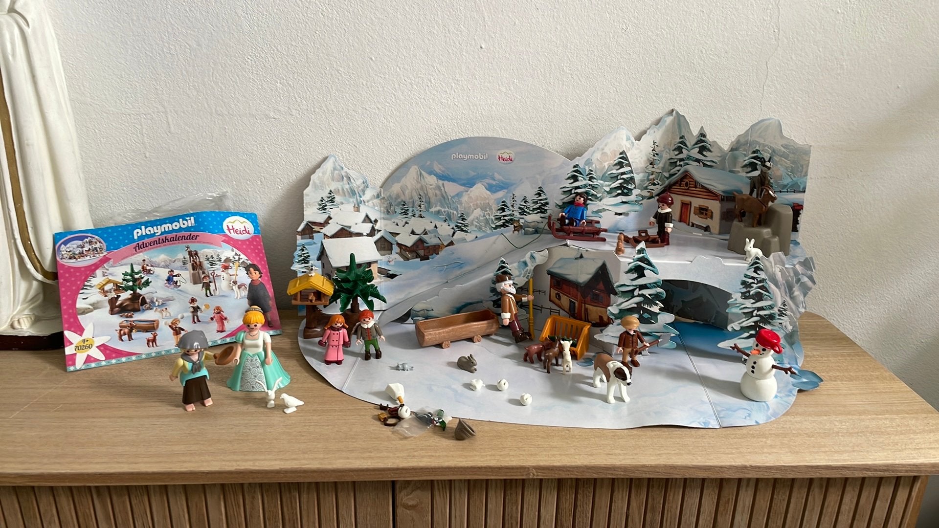 Playmobil heidi set 70260 Prinses en Dienstmeisje 6843, Ophalen of Verzenden, Zo goed als nieuw