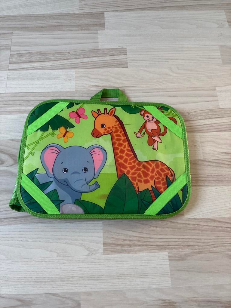 Groene onderlegger met dierenprint, Ophalen of Verzenden, Gebruikt
