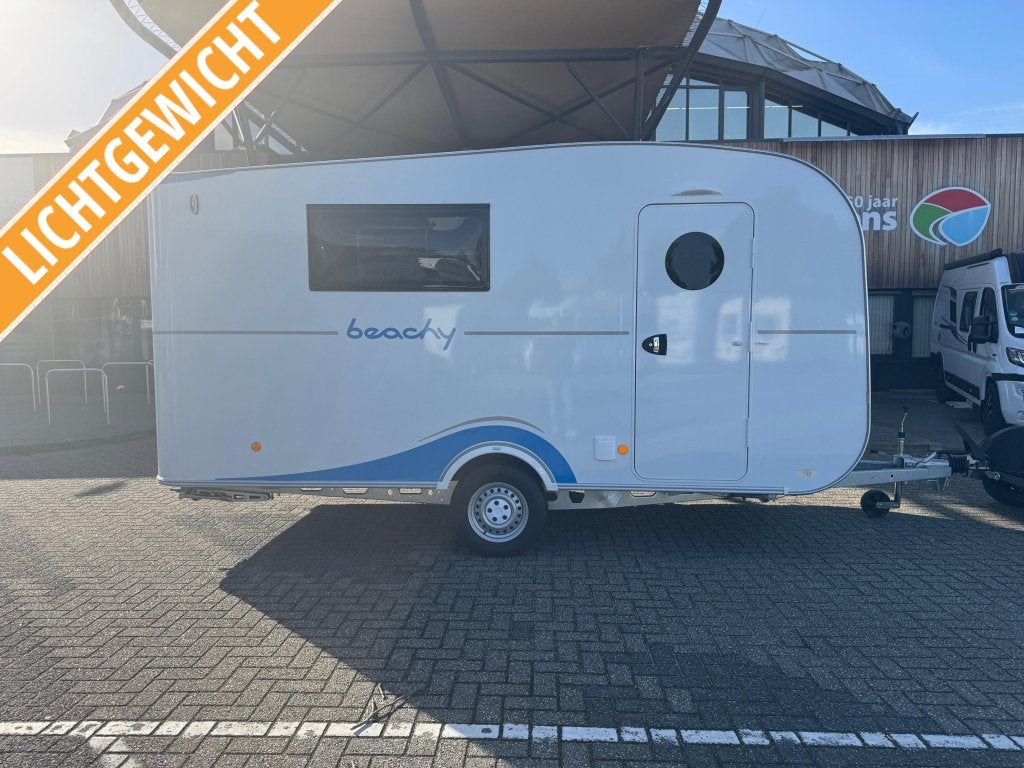 Hobby Beachy 450 2026 Nieuw actieprijs ! 2300 euro korting, Standaardzit, Hobby, Bedrijf, 750 - 1000 kg