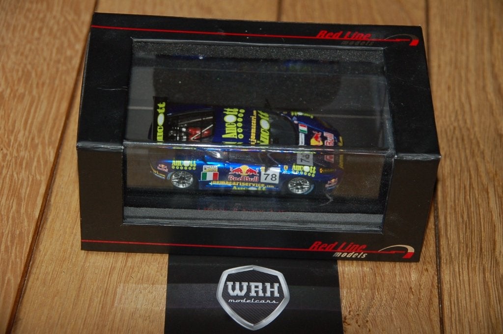 1:43 FERRARI F430 RED BULL AF CORSE #78 REDLINE WRH, Verzenden, Zo goed als nieuw, Auto, Overige merken