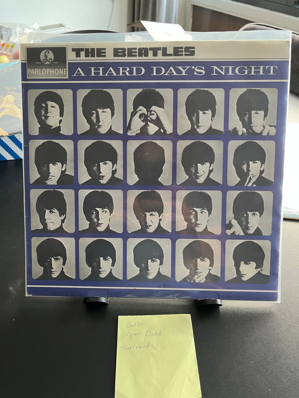 3 Beatles LP's: A Hard Day's Night, Beatles for Sale, Abbey, Originele persing, Ophalen of Verzenden, Zo goed als nieuw, 12 inch