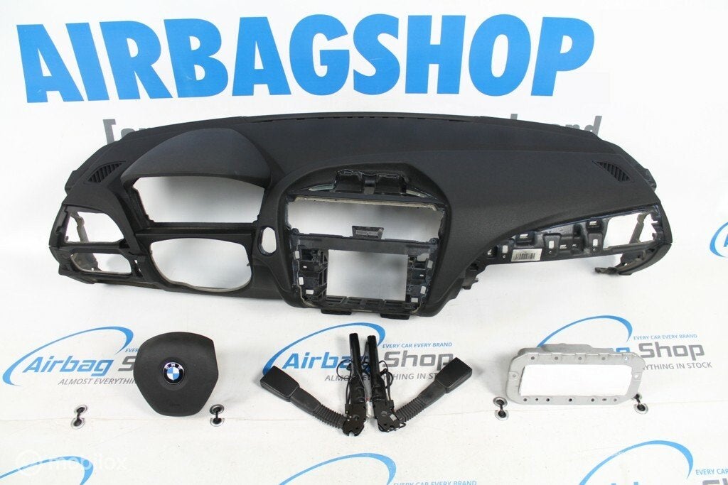 Airbag set - Dashboard zwart BMW 1 serie F20 F21 (2011-2019), Gebruikt, Ophalen of Verzenden