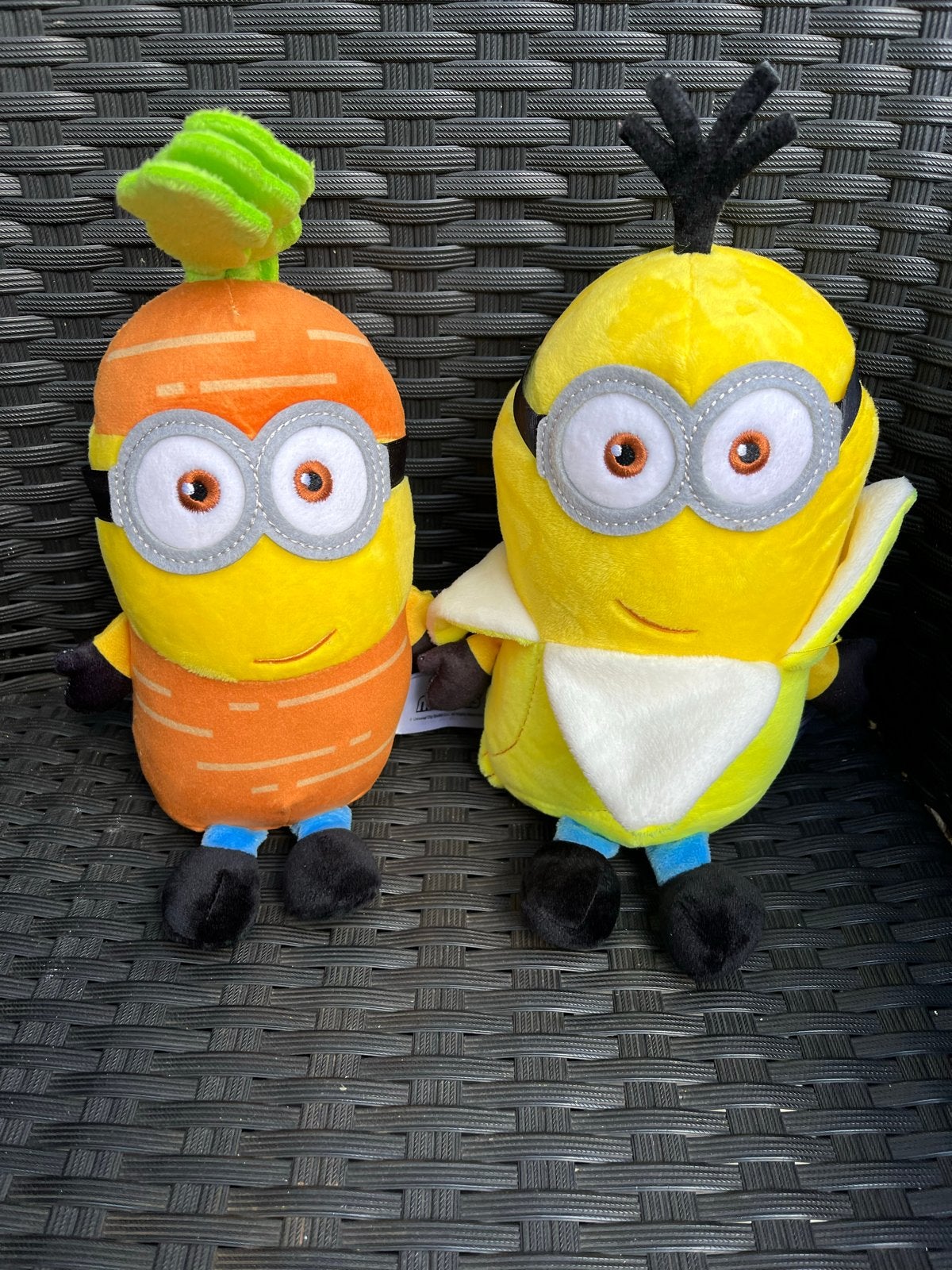 Minions knuffels: wortel en banaan, Overige merken, Overige karakters, Overige typen, Nieuw