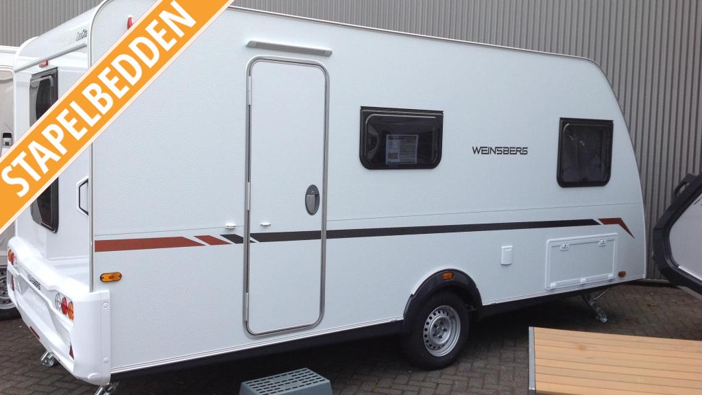 Weinsberg CaraCito 470 QDK 2026 standaard airco, Overige merken, Dwarsbed, Treinzit, Tot en met 6
