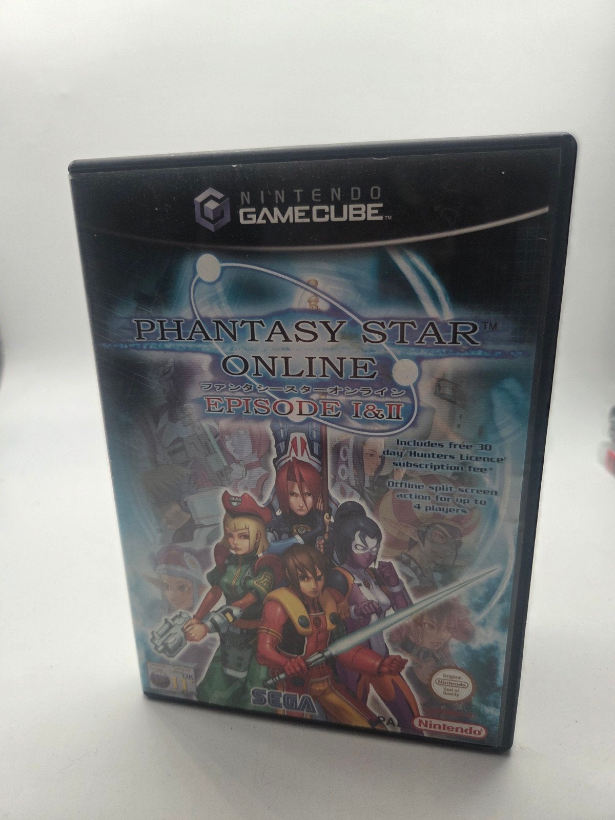 Phantasy Star Online Episode I & II - Nintendo GameCube, Gebruikt, Sega, Eén computer, Role Playing Game (Rpg)