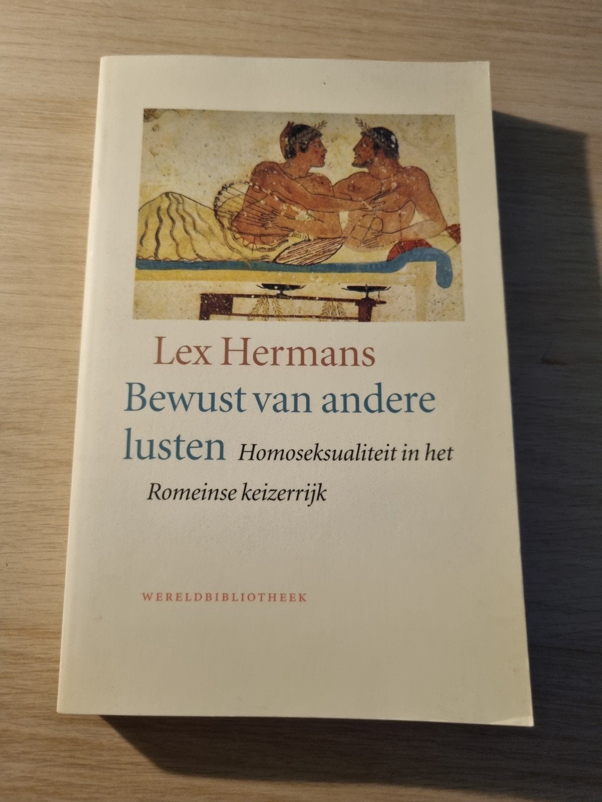 Bewust andere lusten, Homoseksualiteit Romeinse keizerrijk, Ophalen of Verzenden, Zo goed als nieuw, Lex Hermans, Nederland