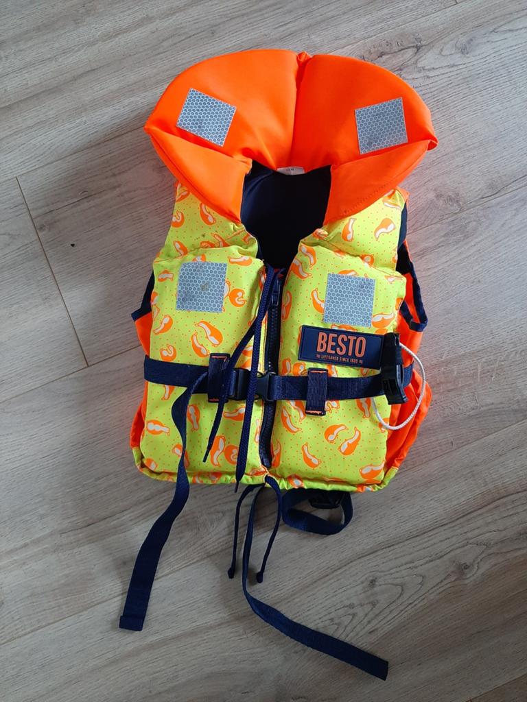 BESTO Kinder Reddingsvest 5-15 kg - Zo goed als nieuw, Ophalen, Zo goed als nieuw