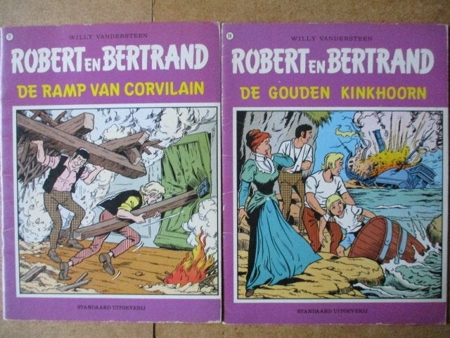 adv8400 robert en bertrand, Eén stripboek, Ophalen, Gelezen