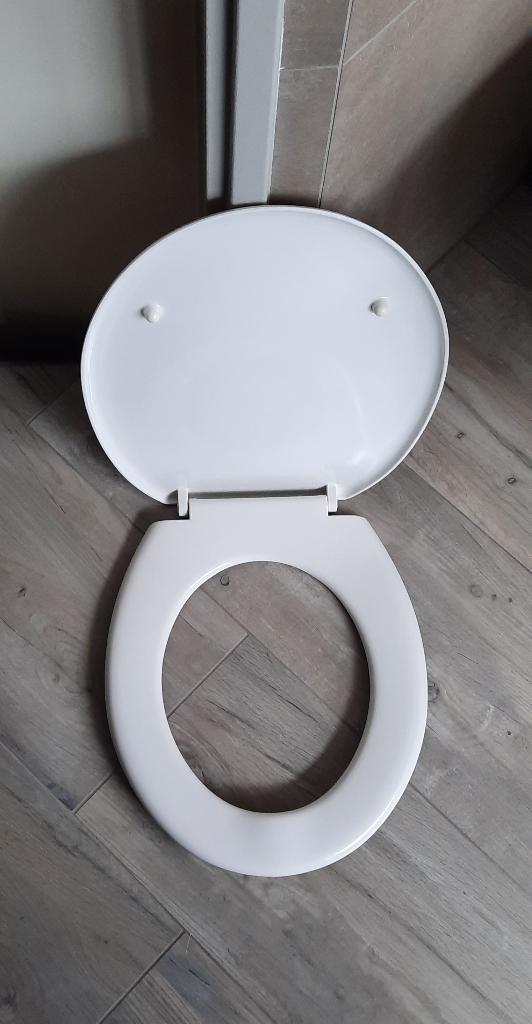 Z.g.a.n. WC BRIL met deksel CAMEE KLEUR TOILETBRIL, Doe-het-zelf en Verbouw, Sanitair, Ophalen of Verzenden, Zo goed als nieuw