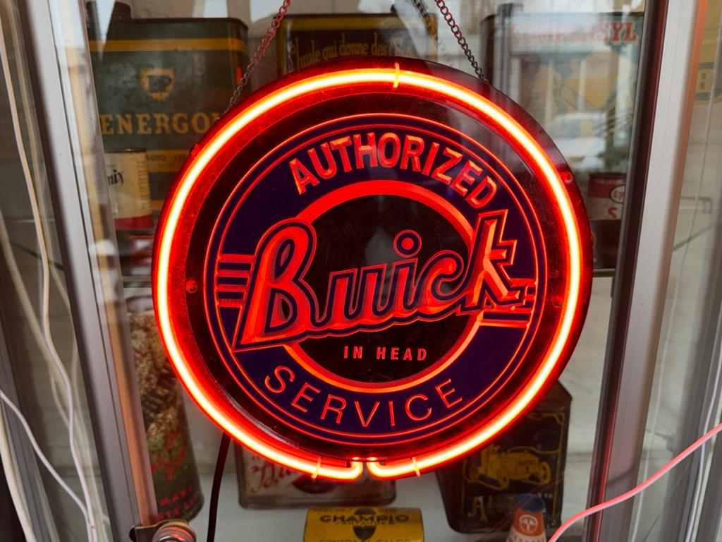 Buick oude reclame NeoN verlichting, Ophalen