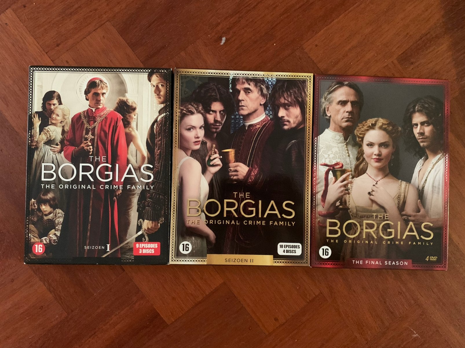 Borgia en Rome series DVD, Ophalen, Zo goed als nieuw