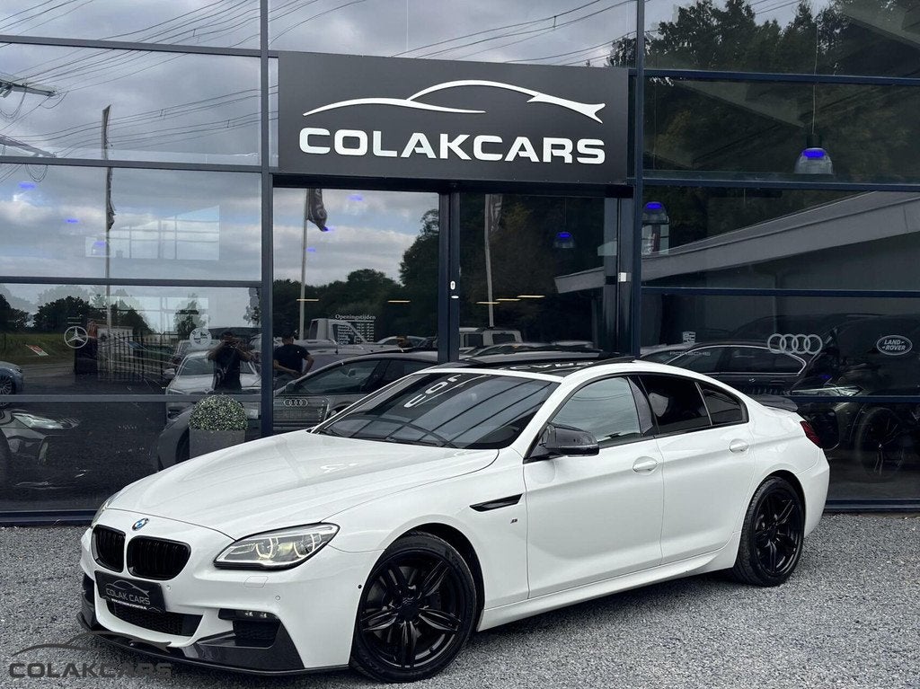 BMW 640 xi Gran Coupe High Executive M-pakket Pano Garantie, Auto's, BMW, Bedrijf, Te koop, 6-Serie Gran Coupé, 360° camera, 4x4