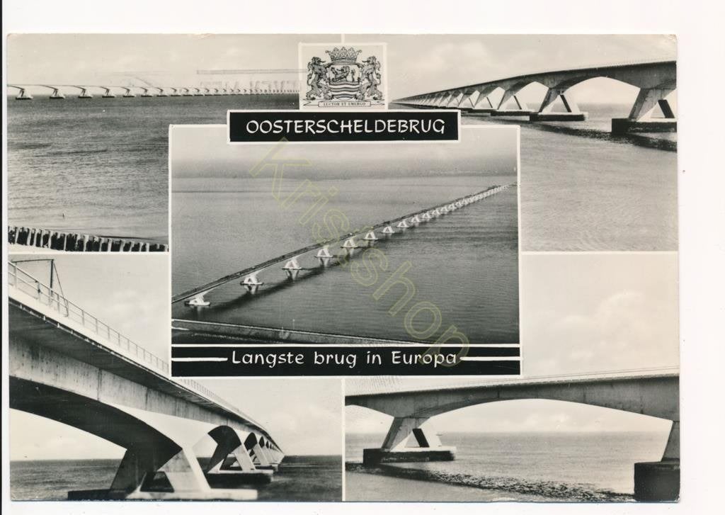 Oosterscheldebrug [003-6614, Verzenden, Voor 1920, Gelopen, Zeeland