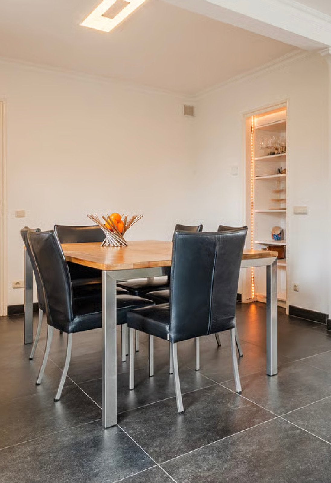 Mooie Bert Plantagie stoelen zwart 6x, Ophalen, Vierkant, Minder dan 50 cm, 50 tot 100 cm