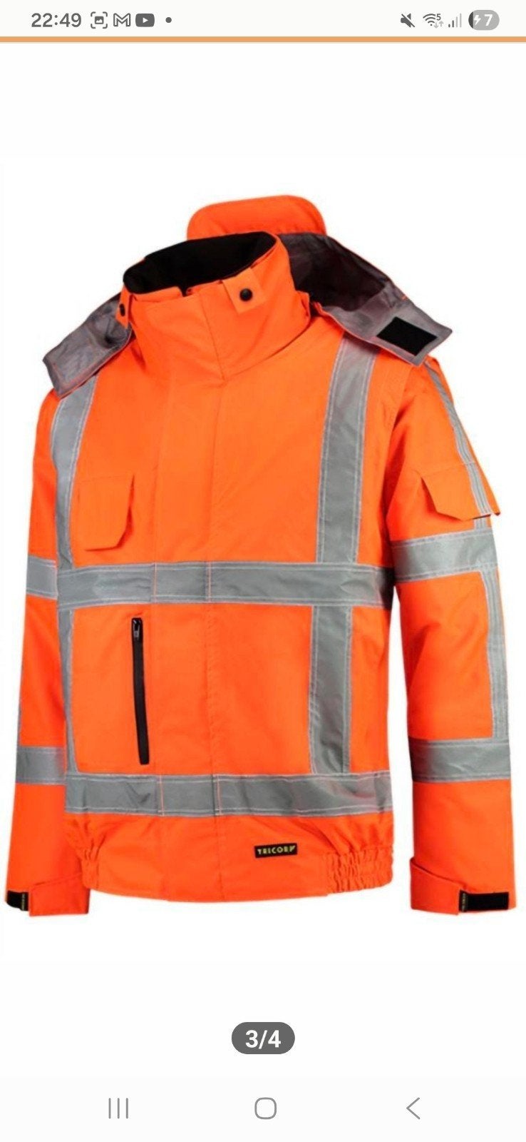Tricorp RWS parka XXL  (403006) nieuw in verpakking!, Ophalen of Verzenden, Nieuw, Jas