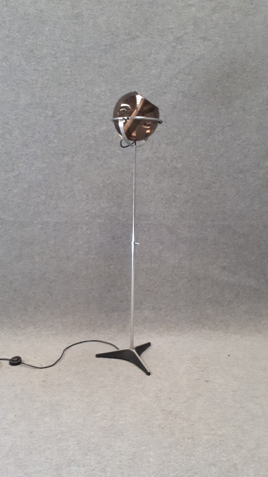Raak vloerlamp, Ophalen, Gebruikt, Glas, 100 tot 150 cm