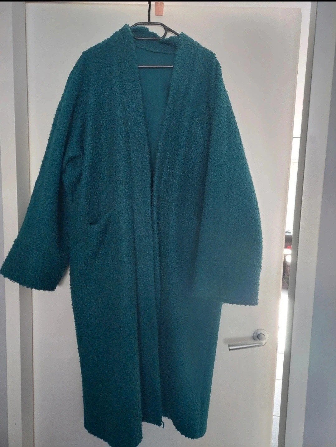 Leuke tussen jas of lang vest, Ophalen of Verzenden, Zo goed als nieuw, Groen