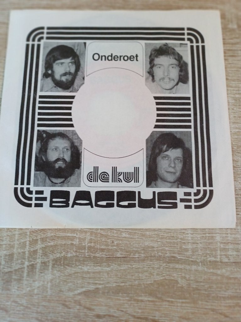 75a Single Baggus  – Onderoet  – ST 45 – origineel 1979, 7 inch, Ophalen of Verzenden, Zo goed als nieuw, Overige typen