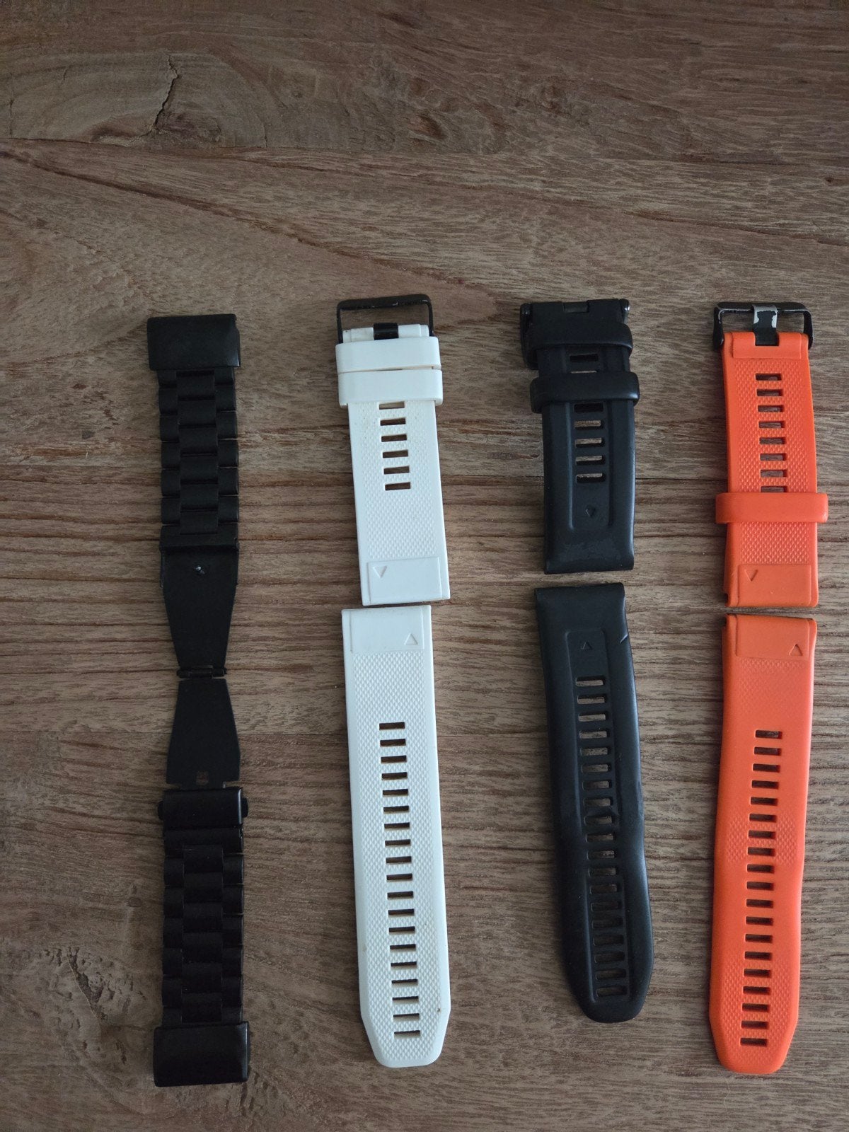 Garmin Fenix 7X horlogebandjes, Gebruikt, Zwart, Garmin, Ophalen of Verzenden